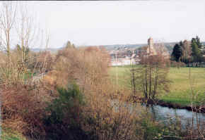 Même prise de vue en 2004 : on observe un enfrichement conséquent.